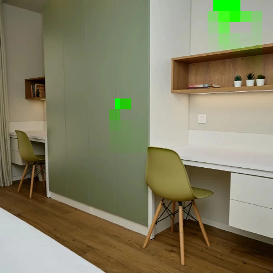 Zimmer in Studentenwohnung in zu vermieten, voll möbliert