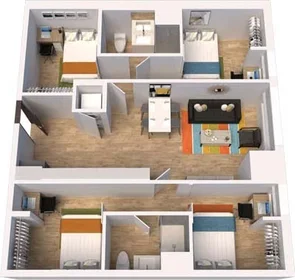 Özel oda konumu 15th Avenue Southeast, 1 10 görüntüsü