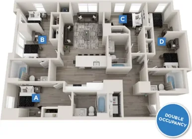 Quarto privado em South 31st Street, imagem 1 de 10