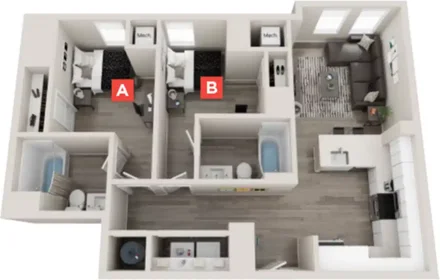 Habitación privada en South 31st Street, imagen 1 de 27