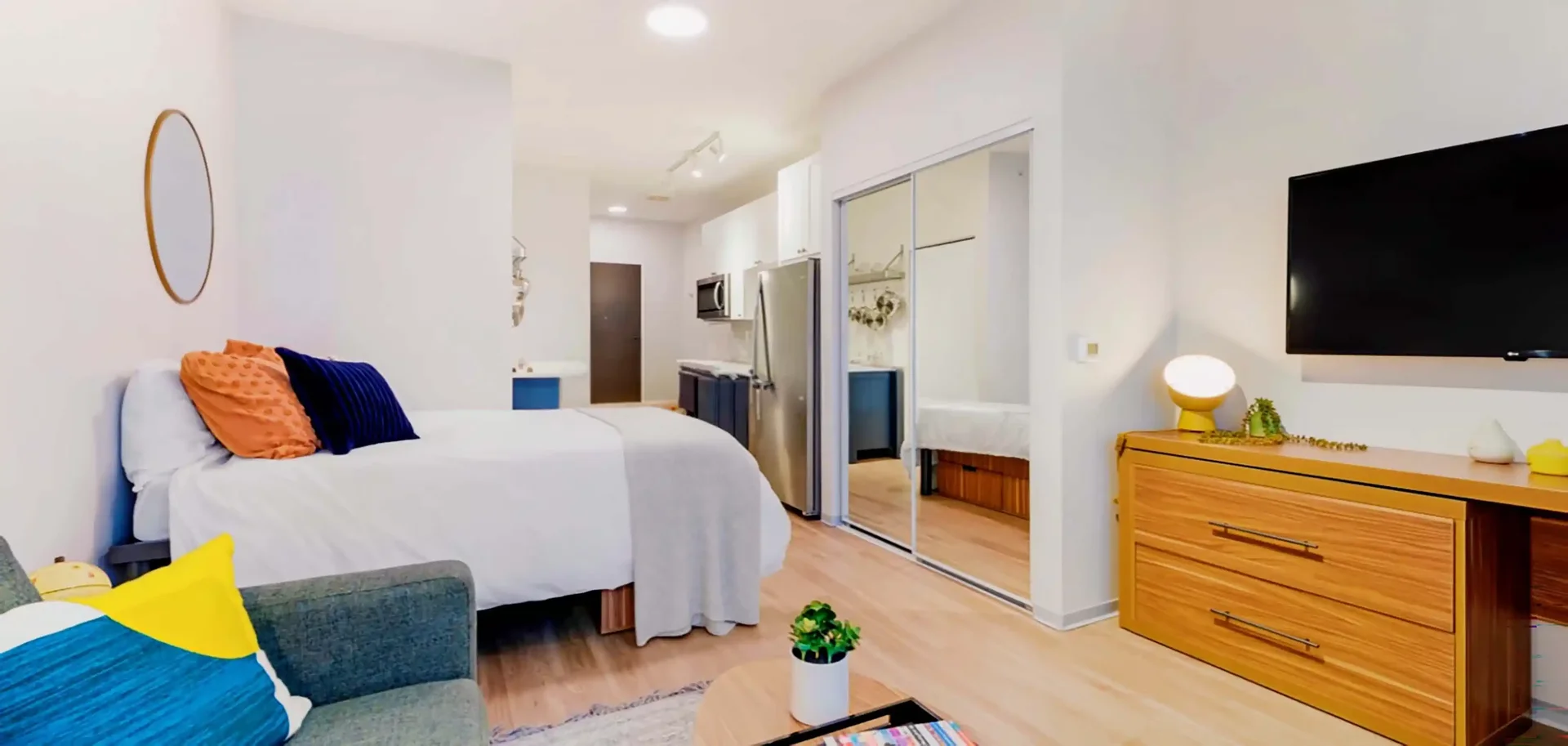 Erschwingliche Studiowohnung mit wesentlicher Ausstattung in 