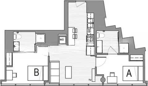 Private room at South Linn Street, image 1 of 10