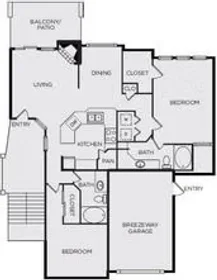Privatzimmer in der Knoll Trail Drive, bild 3 von 23