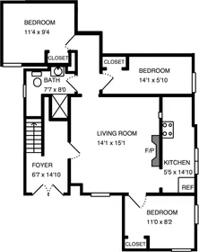 Quarto privado em Walnut Avenue, imagem 1 de 10