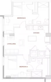 Habitación privada en East Huron Street, imagen 1 de 10