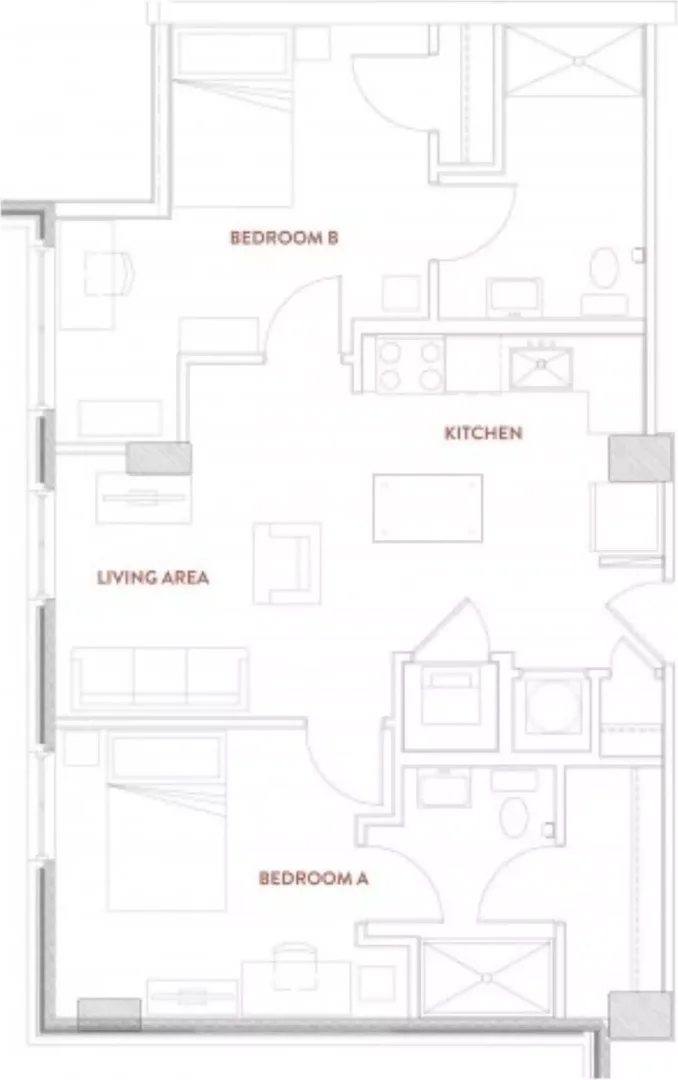 Economical student room with convenient location in 