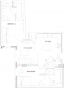 Chambre privée à East Huron Street, image 1 de 10