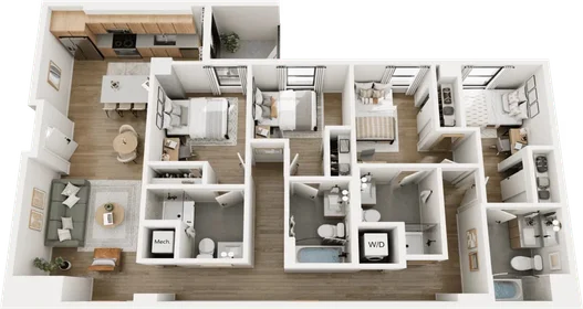 Özel oda konumu East Apache Boulevard, 10 45 görüntüsü
