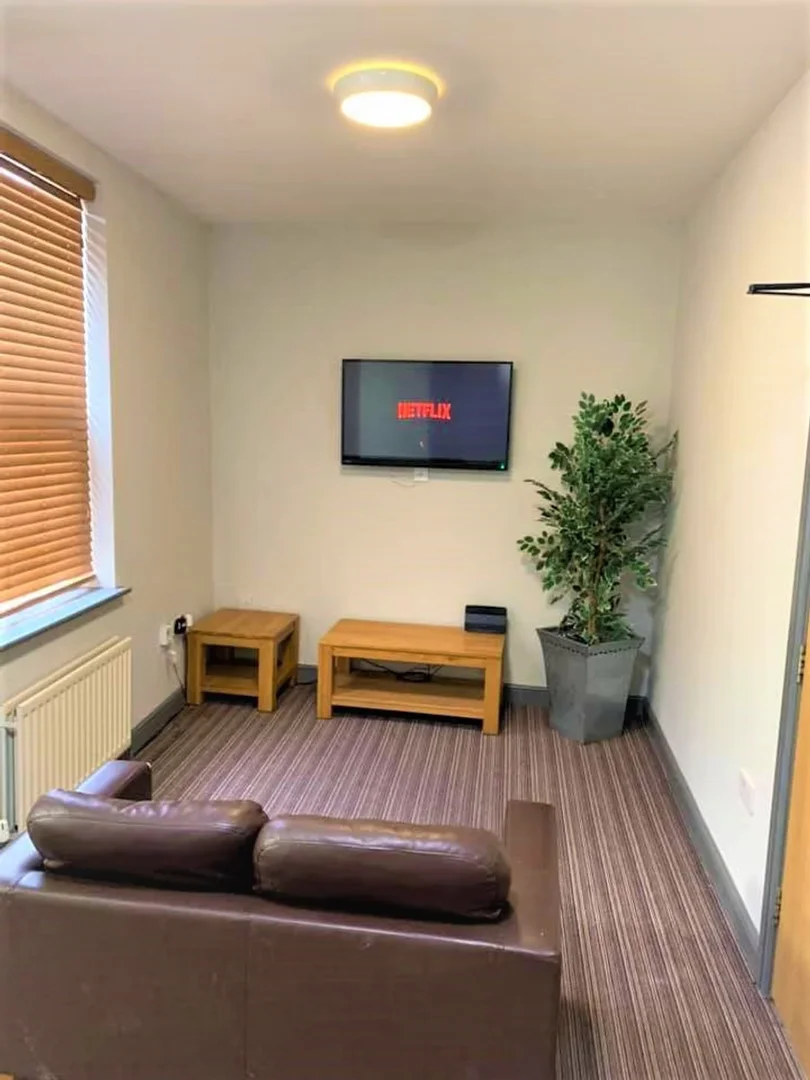 Bright and airy student room with easy university access in 