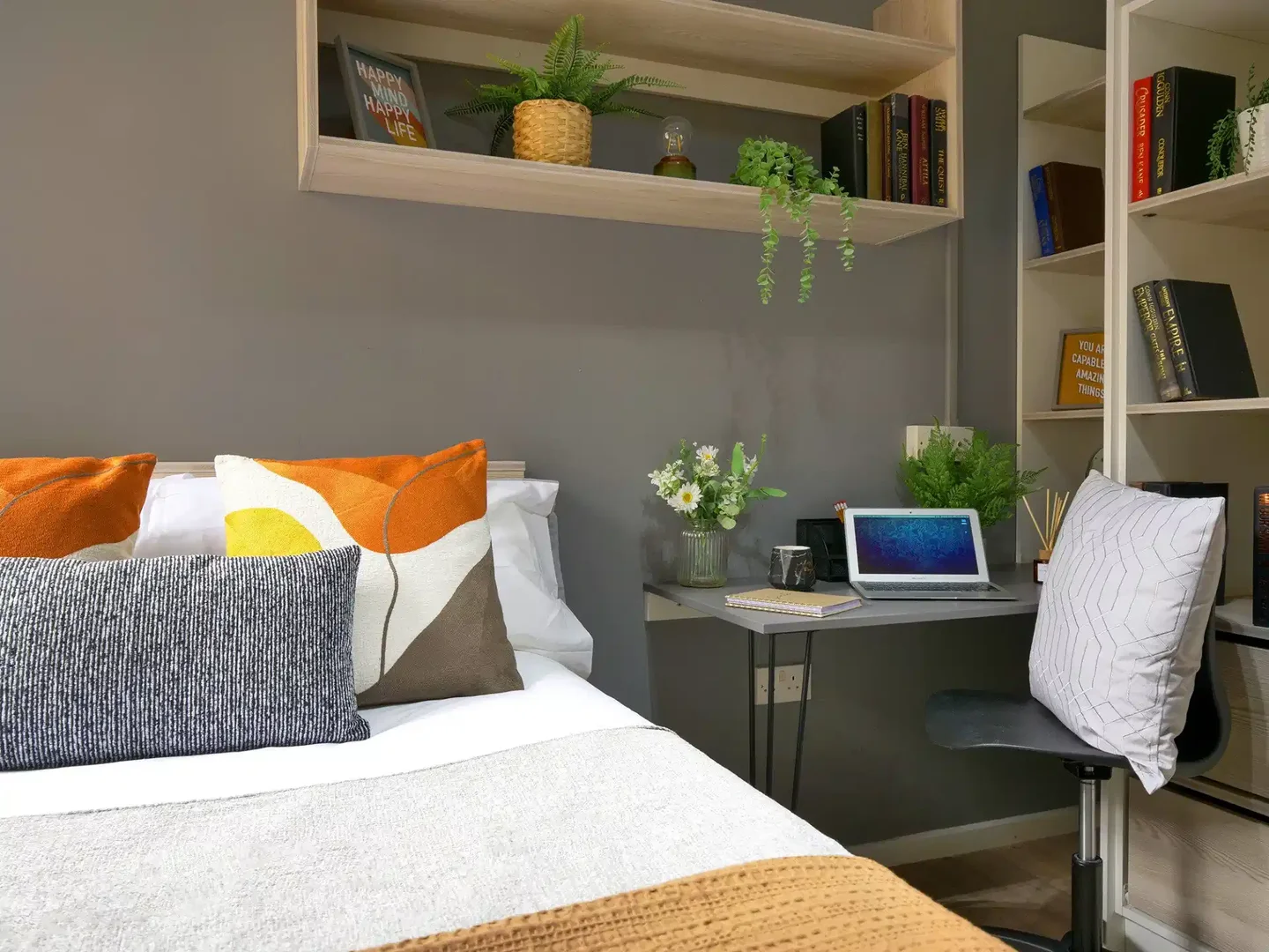 Habitación para estudiantes en  con modernas comodidades