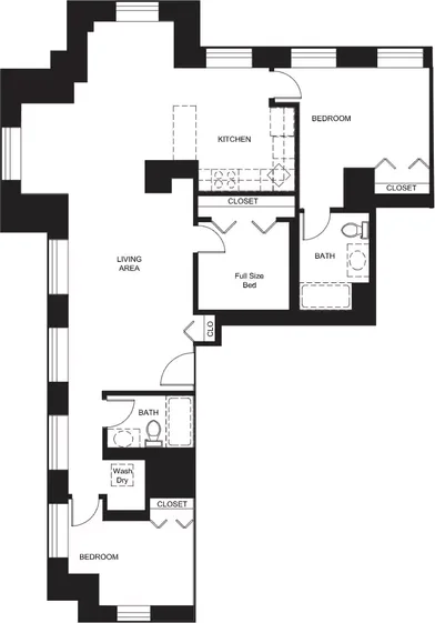 Monolocale in West Lake Street, immagine 1 di 24