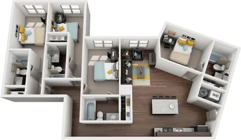 Chambre privée à West Call Street, image 3 de 49