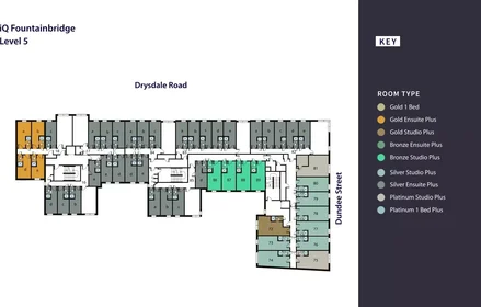 Quarto privado em Dundee Street, imagem 34 de 40