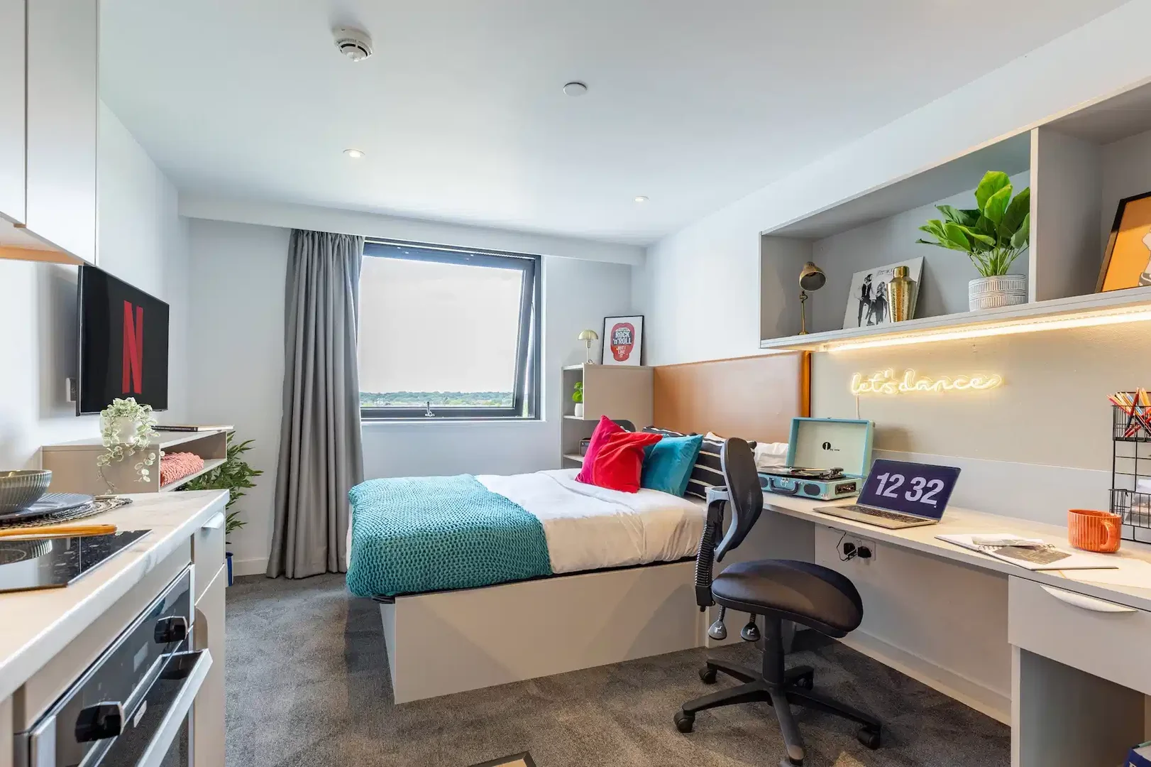Apartamento estúdio totalmente equipado para estudantes em