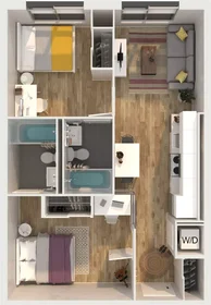 Privatzimmer in der University Avenue, bild 1 von 10