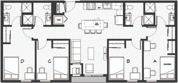 Private room at 4th Street Southeast, image 1 of 10