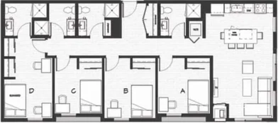 Habitación privada en 4th Street Southeast, imagen 1 de 10
