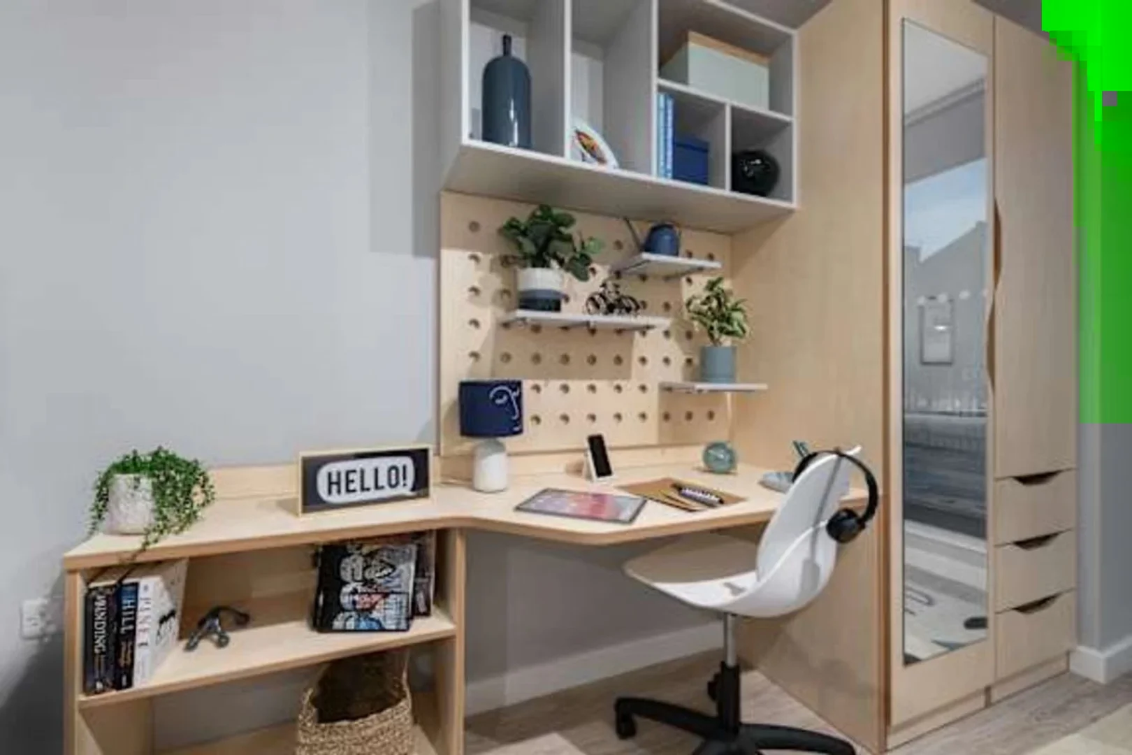 Komfortables und geräumiges Studentenzimmer in 