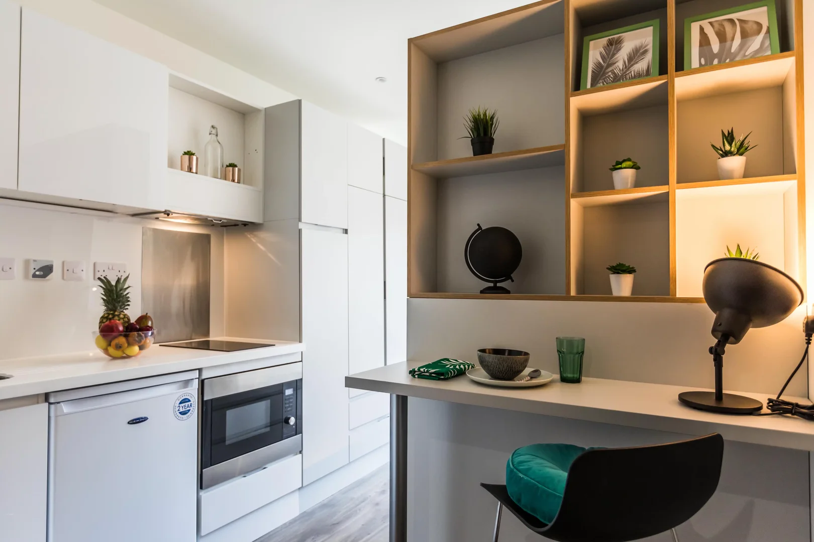Minimalistisches Studentenstudio in  mit effizientem Grundriss
