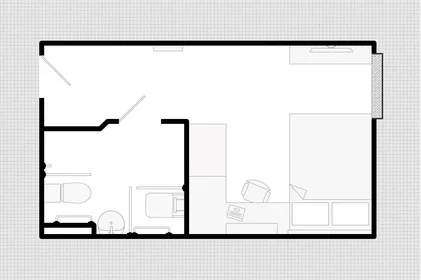 Quarto privado em Walmgate, imagem 4 de 21