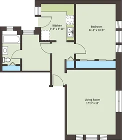 Habitación privada en South Cornell Avenue, imagen 11 de 19
