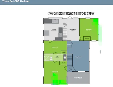 Chambre privée à Evergreen Street, image 3 de 49