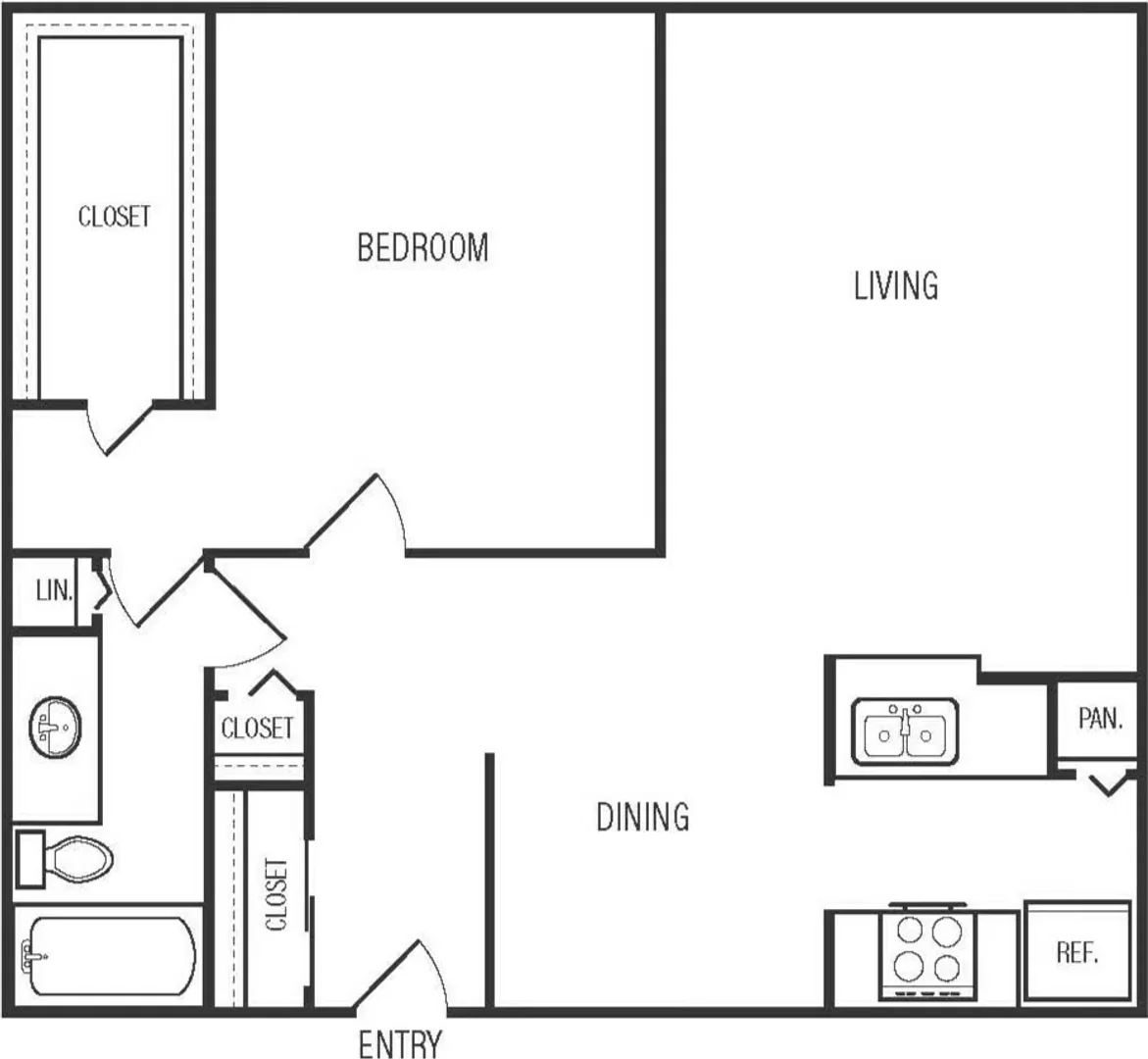 Comfortable and spacious student room in 