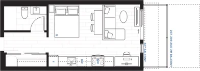 Studio in der Shelbourne Street, bild 1 von 10