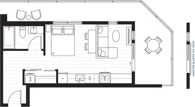 Studio in der Shelbourne Street, bild 1 von 10
