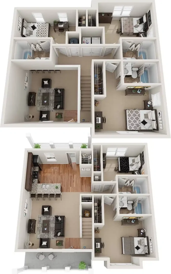 Comfortable and spacious student room in 