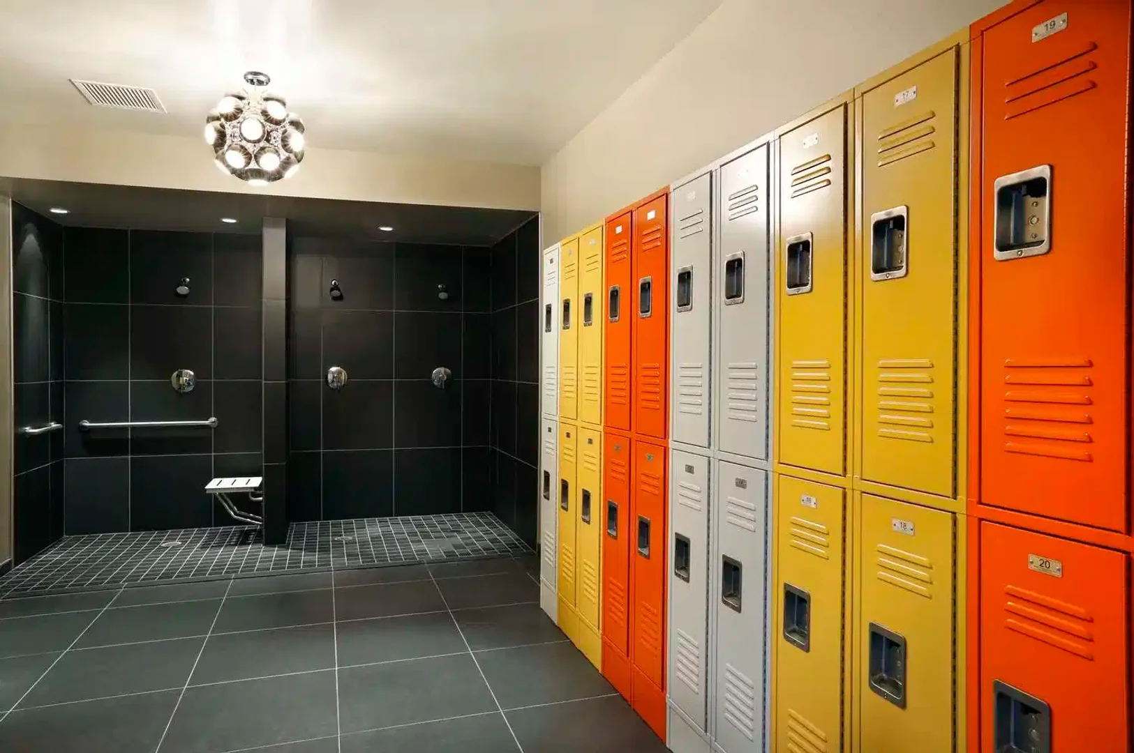 Student room in  with study area and shared facilities