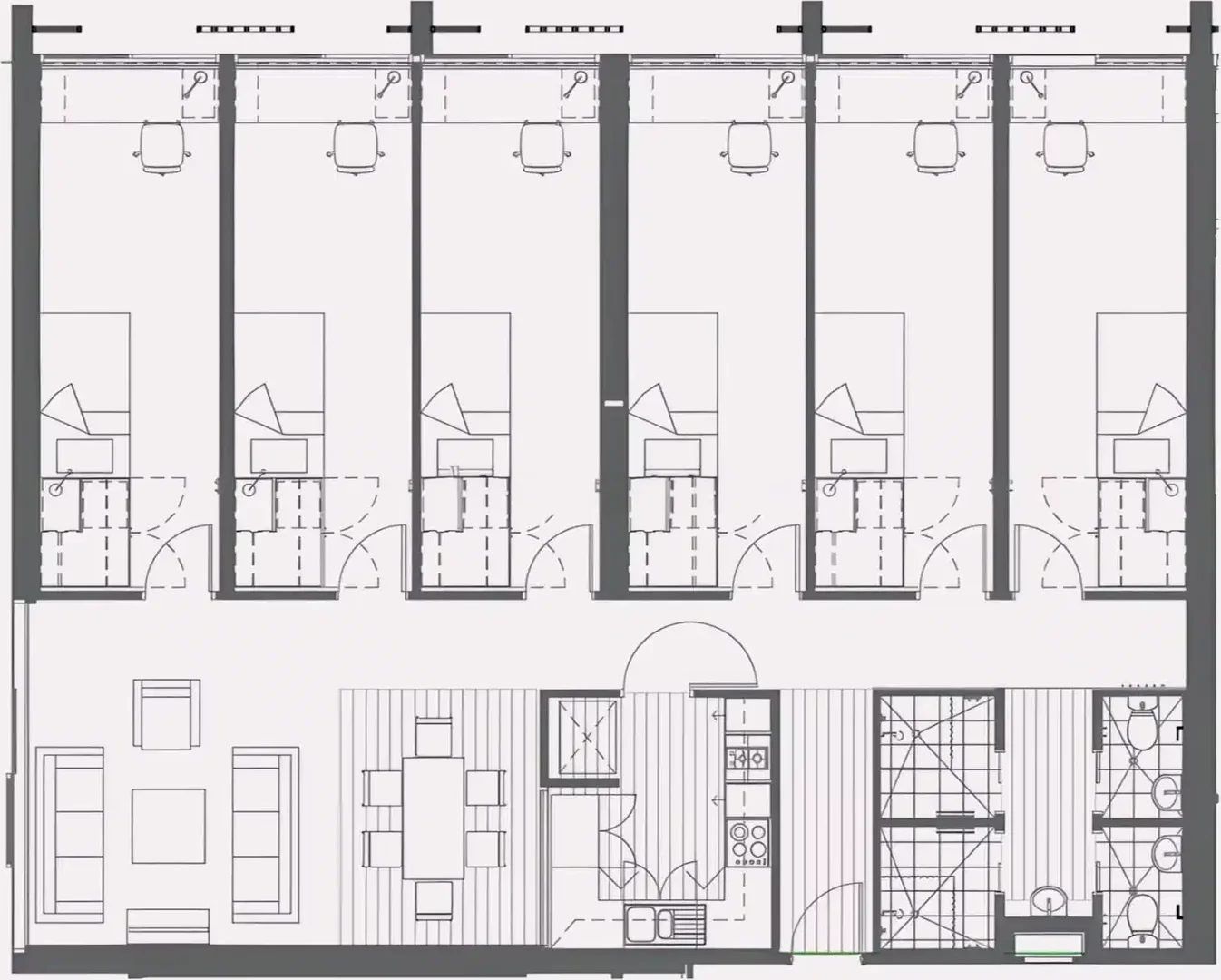 Budget-friendly student room close to campus in