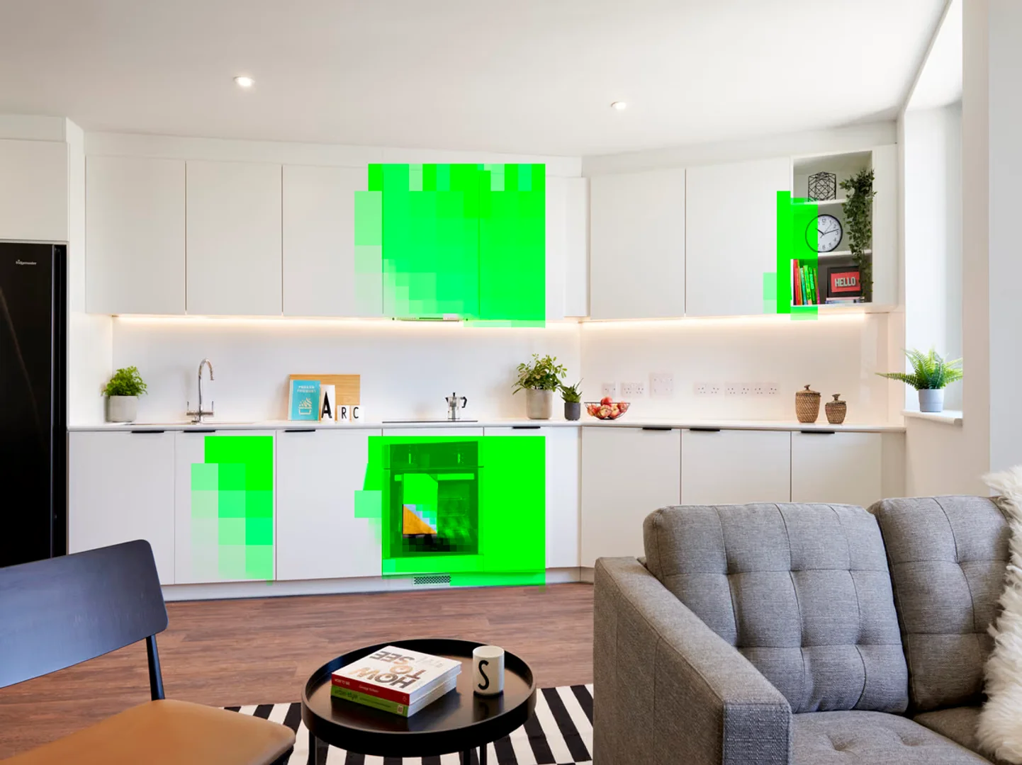 Bright and airy student room with easy university access in 