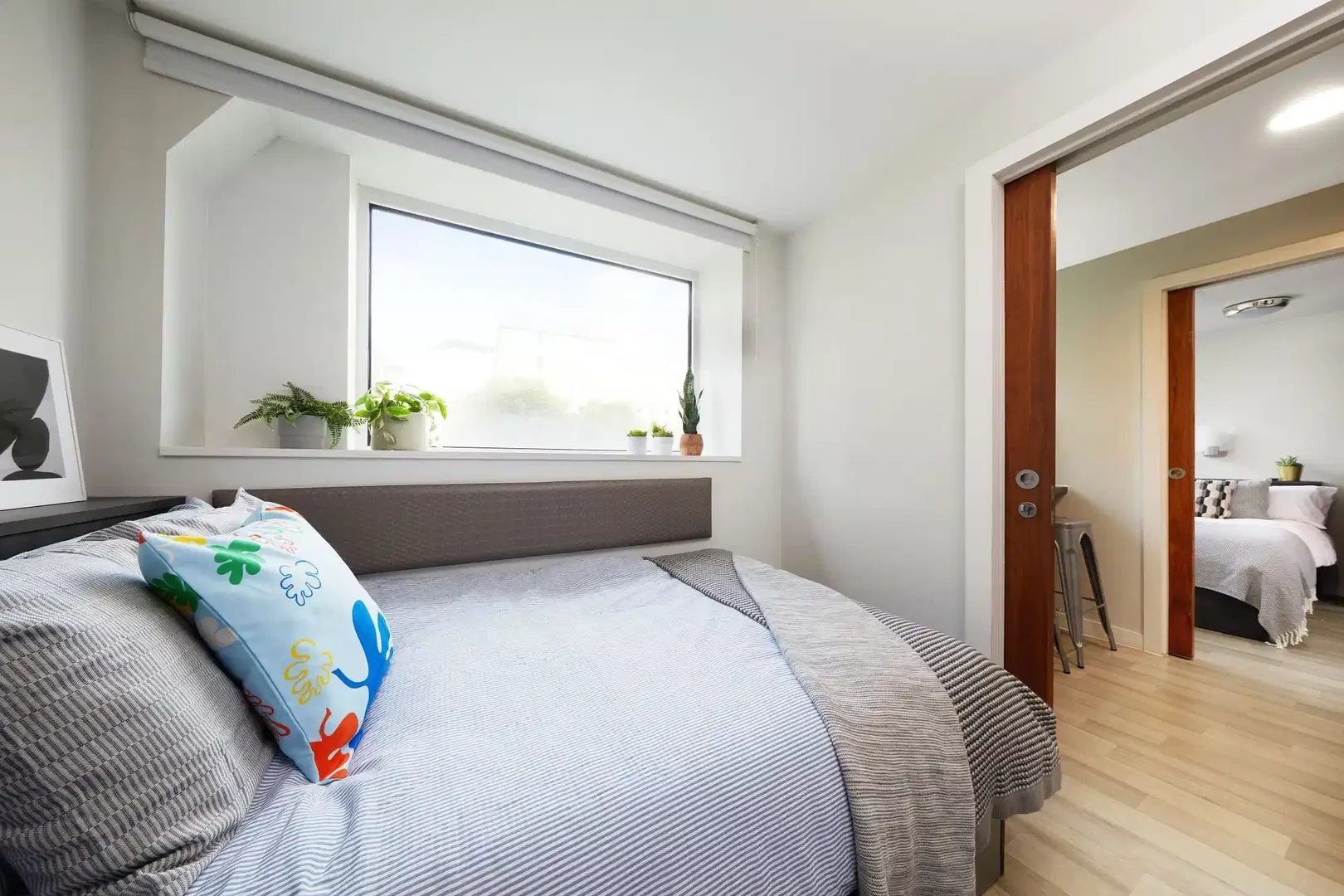 Habitación acogedora para estudiantes disponible en 