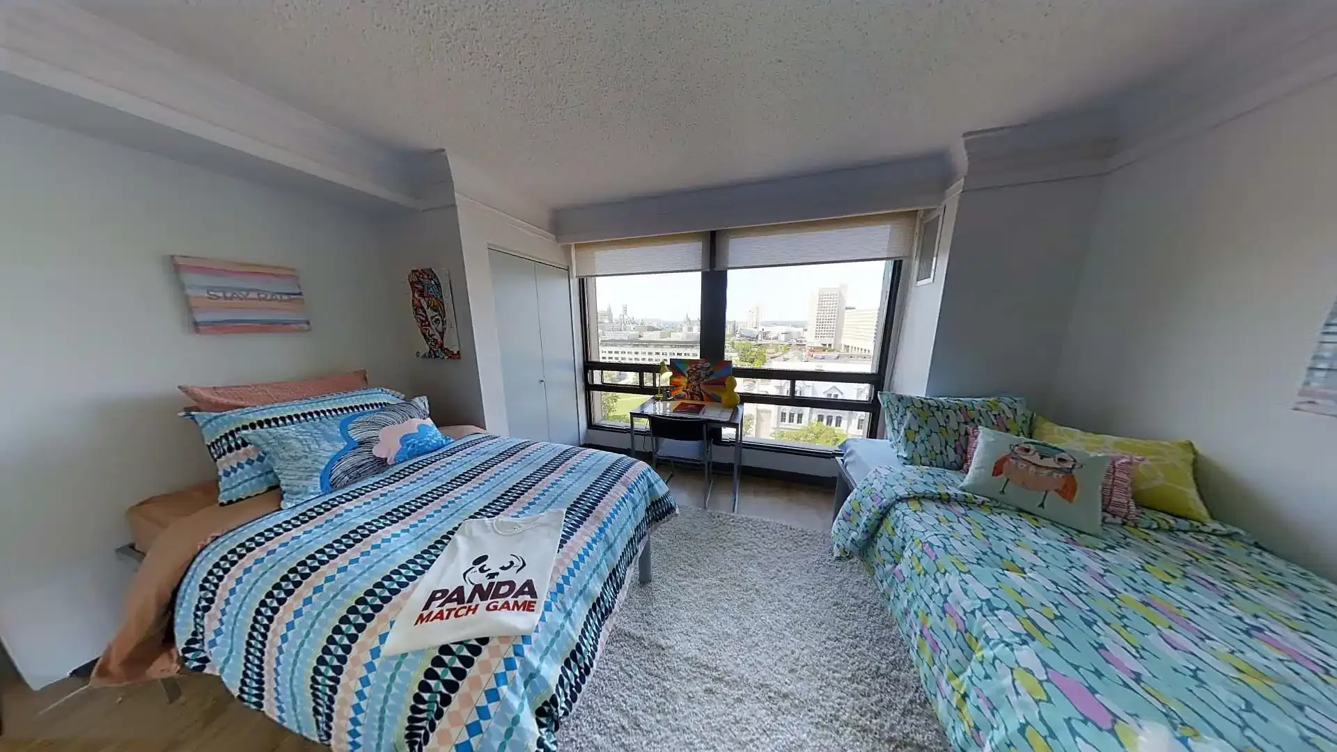 Chambre d'étudiant confortable et spacieuse dans 