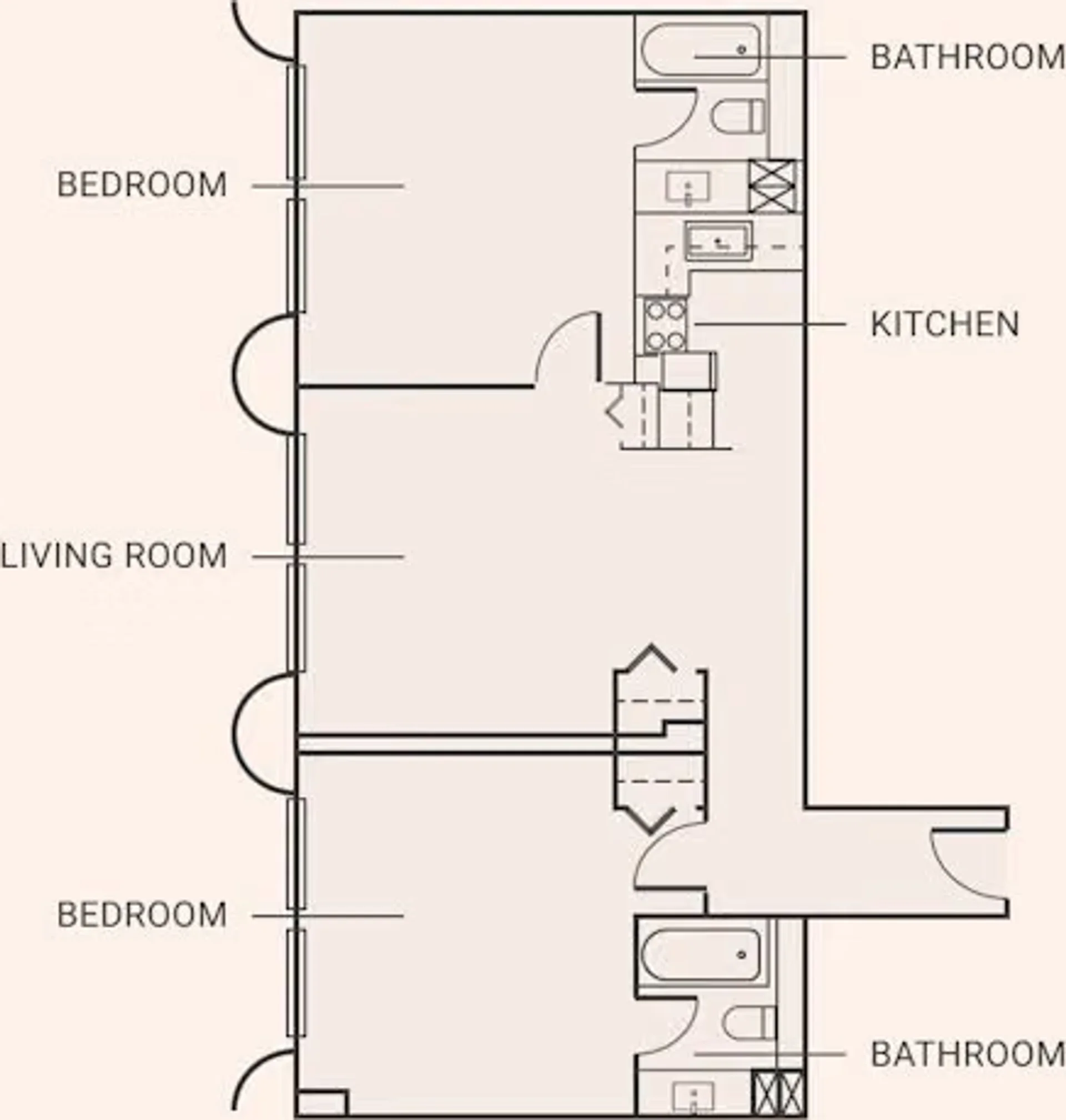 Chambre d'étudiant économique avec emplacement pratique dans 