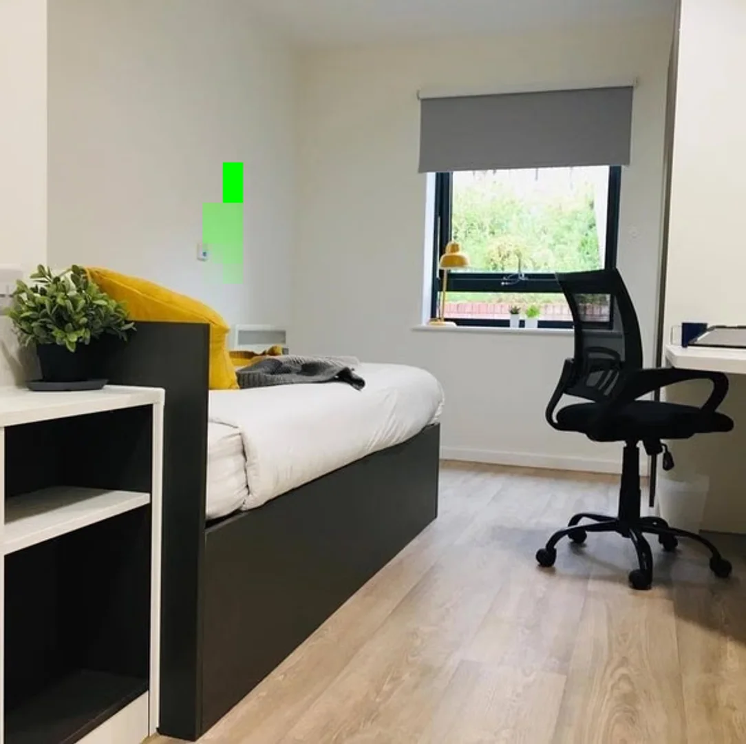 Chambre d'étudiant économique avec emplacement pratique dans 