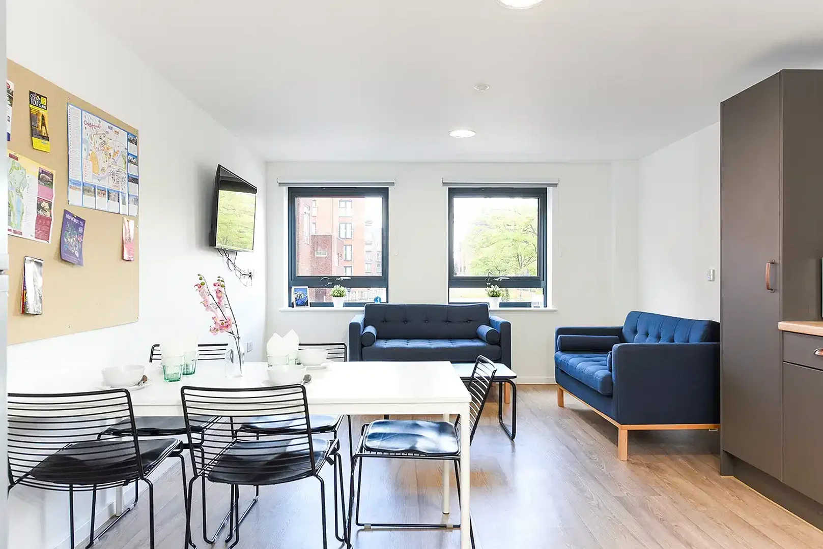 Chambre à louer dans un appartement d'étudiant à , entièrement meublée