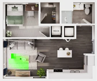 Stanza privata in East Apache Boulevard, immagine 4 di 36