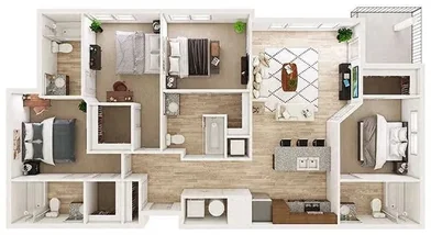 Stanza privata in Northpoint Lane, immagine 7 di 45