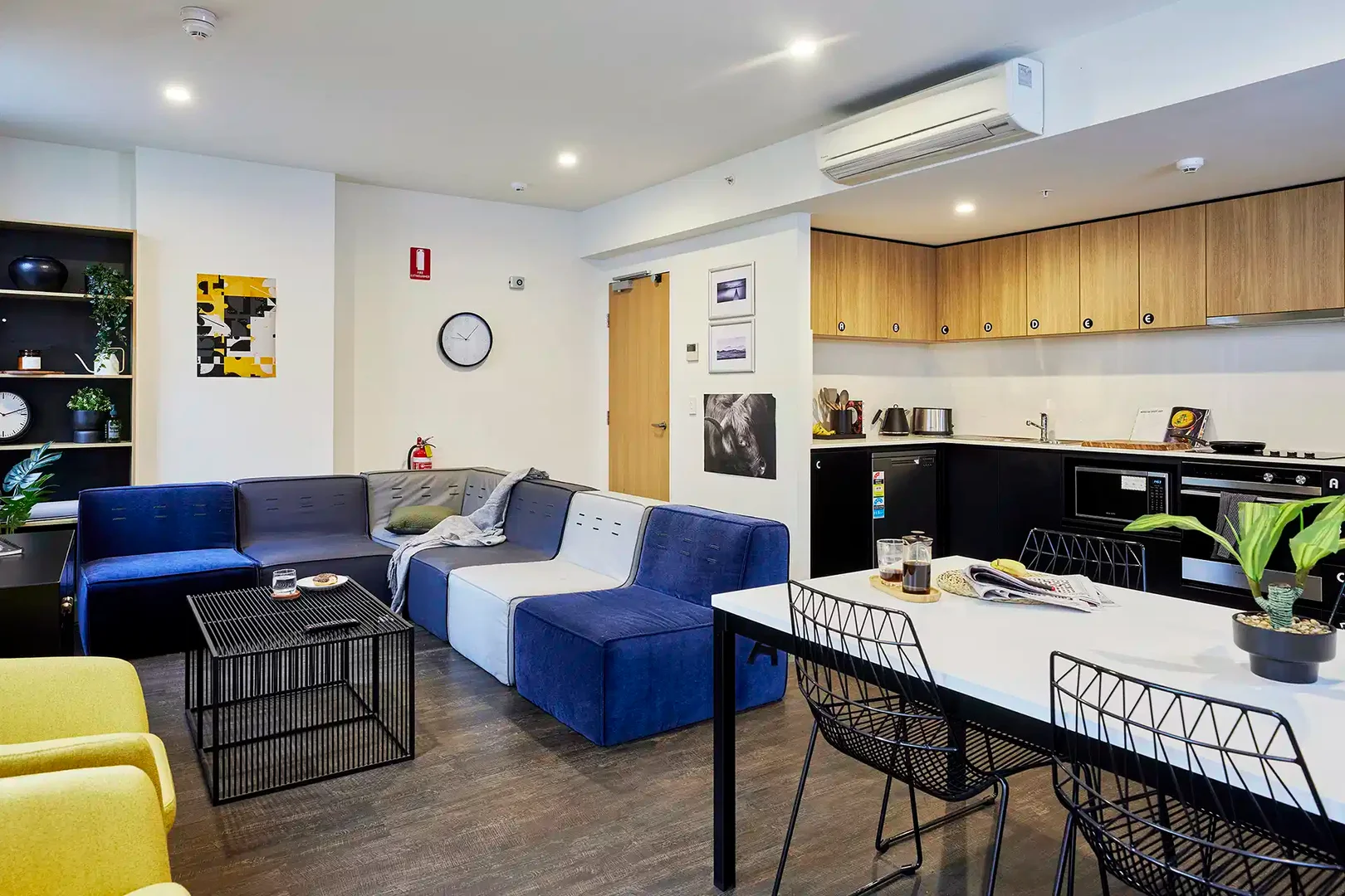 Bright and airy student room with easy university access in