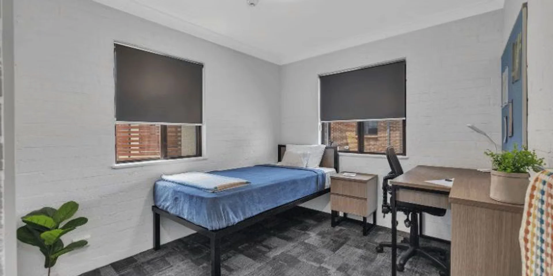 Habitación para estudiantes en  con modernas comodidades