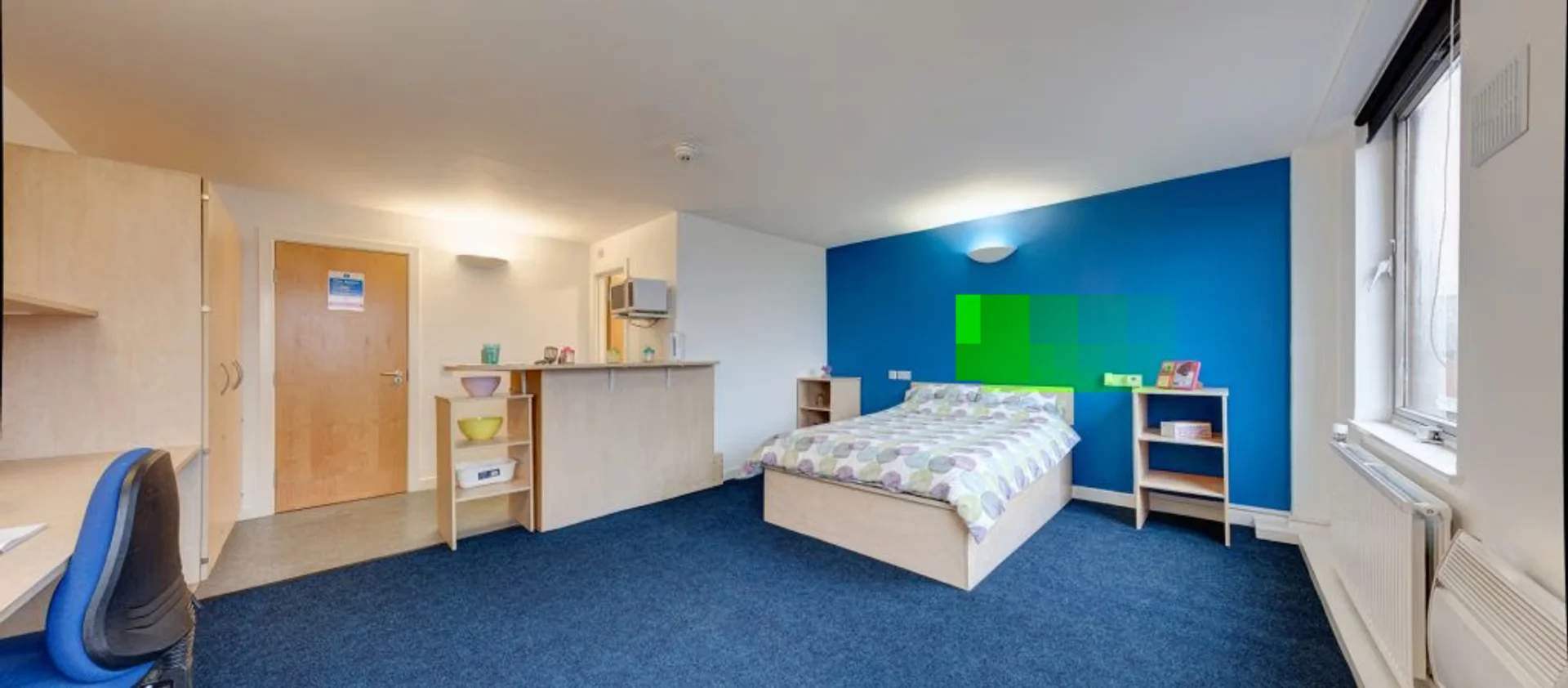 Compact studio apartment ideal for students in 
