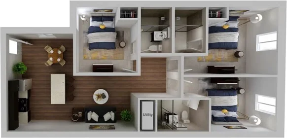 Chambre privée à Walnut Street, image 13 de 49