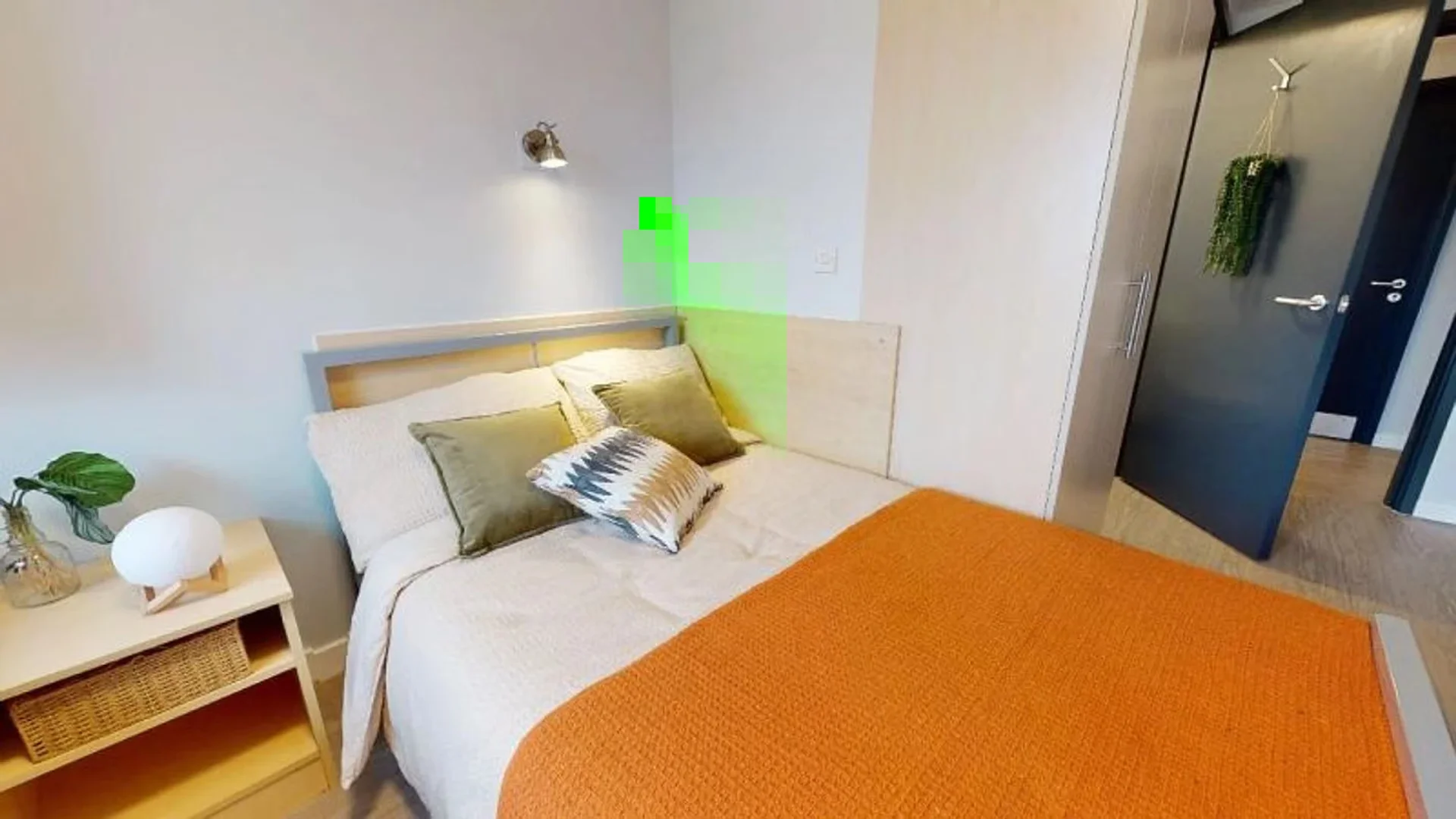 Habitación estudiantil económica cerca del campus en