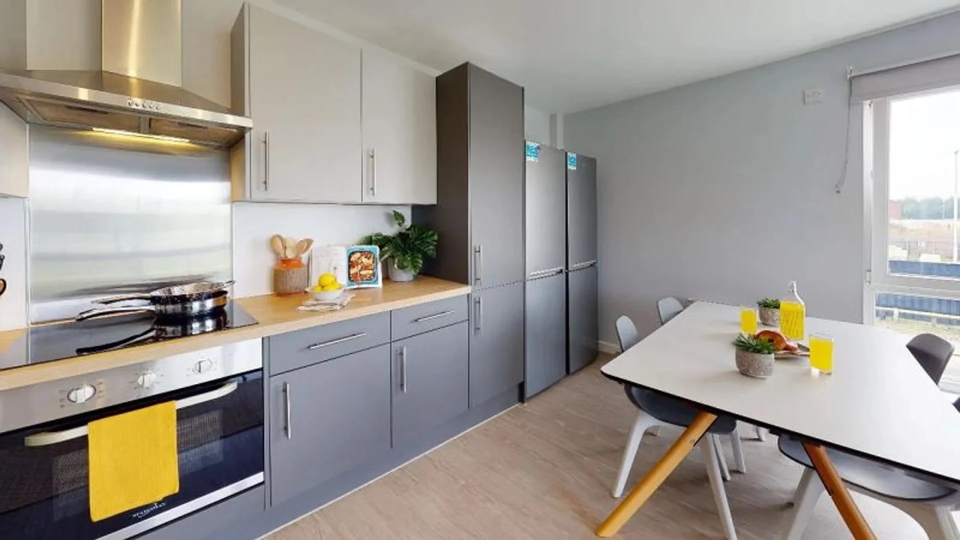 Room for rent in student apartment in , fully furnished