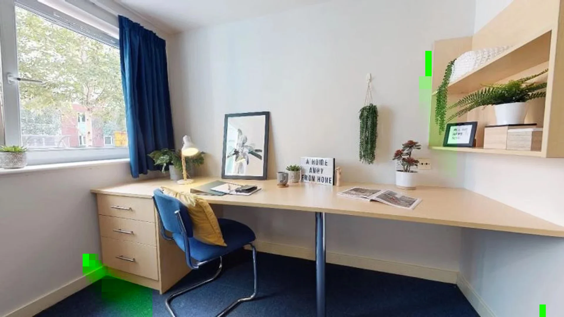 Helles und luftiges Studentenzimmer mit einfachem Zugang zur Universität in