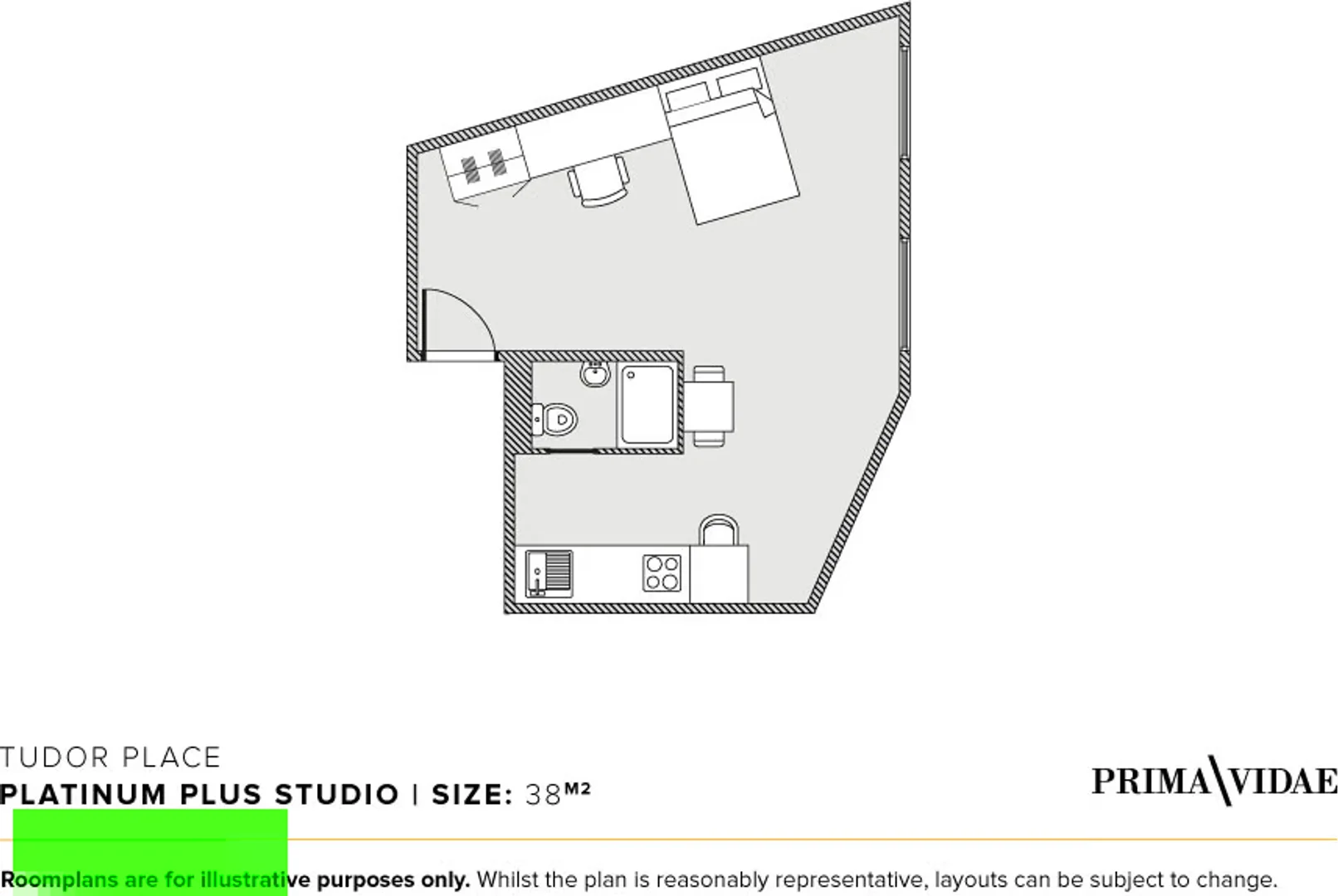 Studio chic près du campus à 