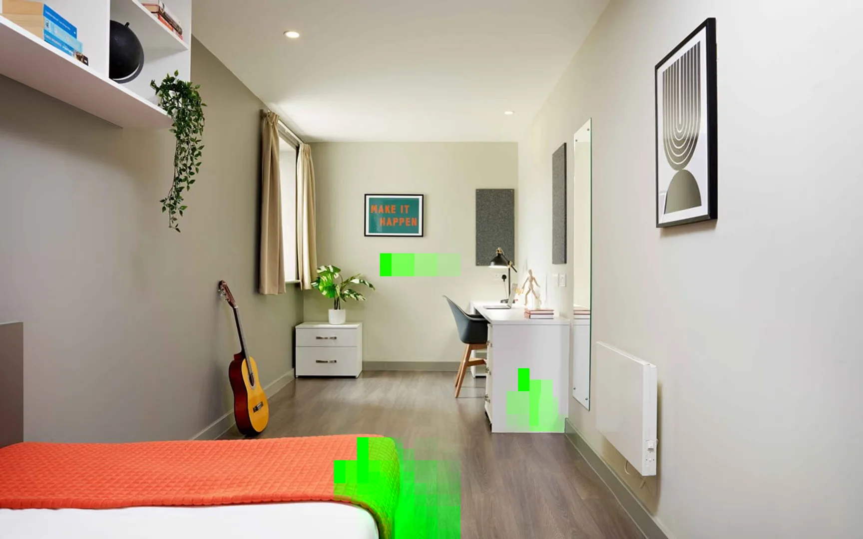 Economical student room with convenient location in