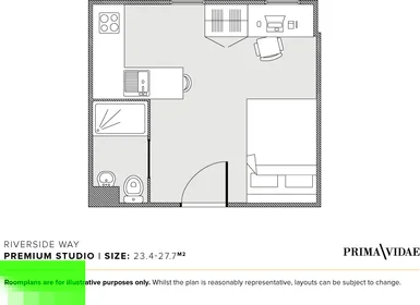 Studio at Moorside Road, image 6 of 46